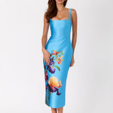 The Blue Camille Dress
