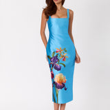 The Blue Camille Dress